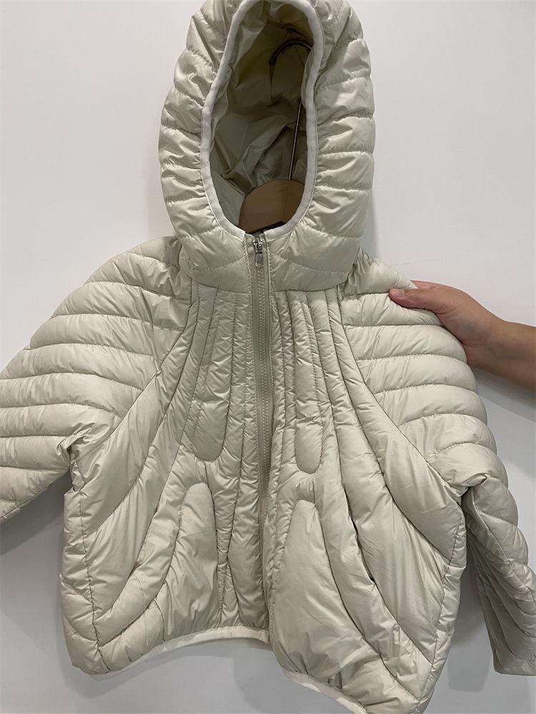 Girls' Solid Color Winter Coat 2024 – Simple, Thick Cotton for Small To Medium Children