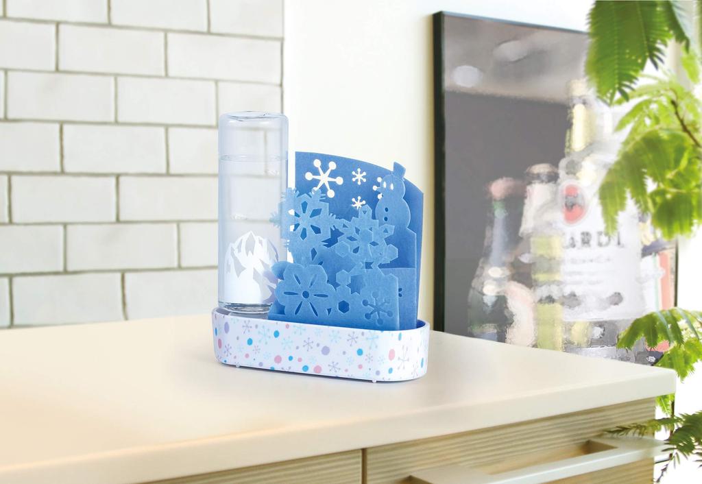 Sekisui Jushi Design Accessory Moisture Snow Flower Natural Evaporation Humidifier ULYYB-TB
