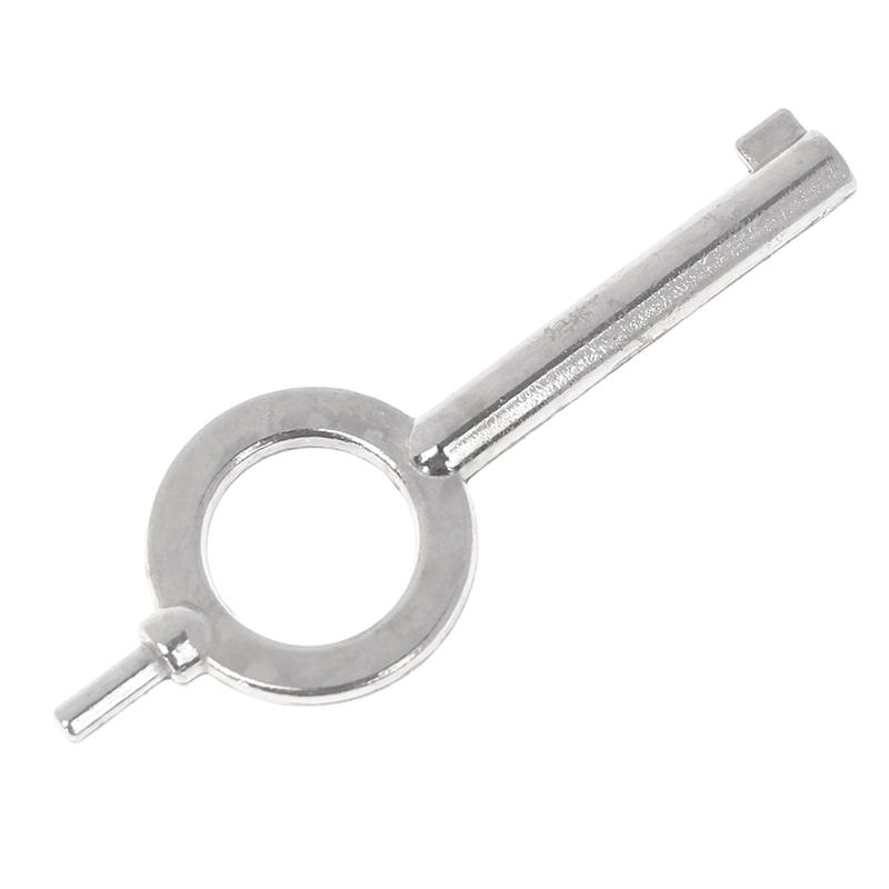 1 Pcs American Style Universal Flat Key Blank Special Key Handcuff Lock Key Zinc Alloy Keychain