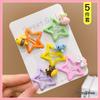 5Pcs Baby Cute Small Bb Clip Children's Bangs Broken Hair Clip Headdress Children's Hair Accessories Hair Clip