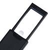 2.5X 45X Portable Pullout Illuminated Led Glass Magnifier With 3 Led Lights