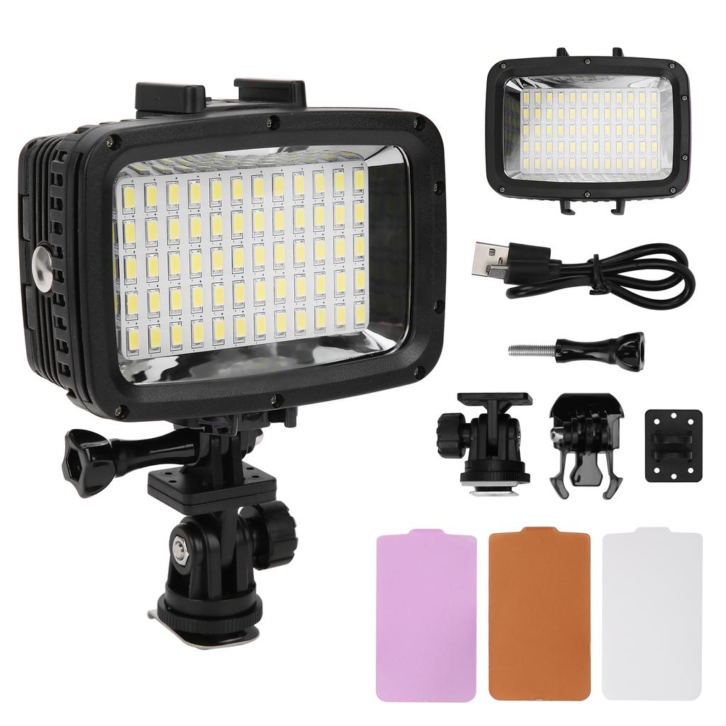 SL‑101 40M Waterproof Video Fill Light 5500‑6000K Photography PC SLR Camera LED Light