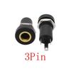 Gold Plated 3.5 Mm Headphone Female Socket 3.5 Mm Audio Socket 3/4 Pin 3.5mm Audio Jack Socket