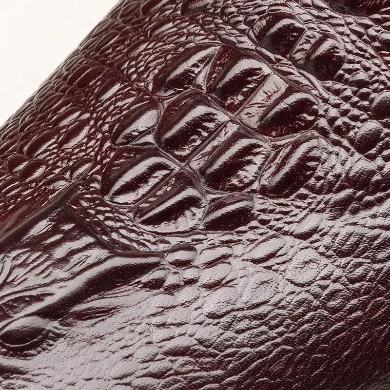 Whoholl Brand Trending Classic Men Dress Shoes for Men Oxfords PU Leather Shoes Schnook Up Formal Black Leather Wedding Party Shoes