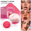 Jelly Lip Clay Blush Cream Matte Velvet Lip Glaze Lips & Cheeks Multi-use Lipstick Long Lasting Easy Color Blush Balm