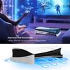 For PS5 Slim Horizontal Stand with Anti-Slip Mads Base Stand Holder Accessories for Playstation 5 Slim Disc & Digital Edition