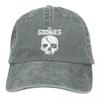 The Goonies Skull Logo Trucker Hat Accessories Vintage Distressed Denim Headwear For for Men Women Adjustable