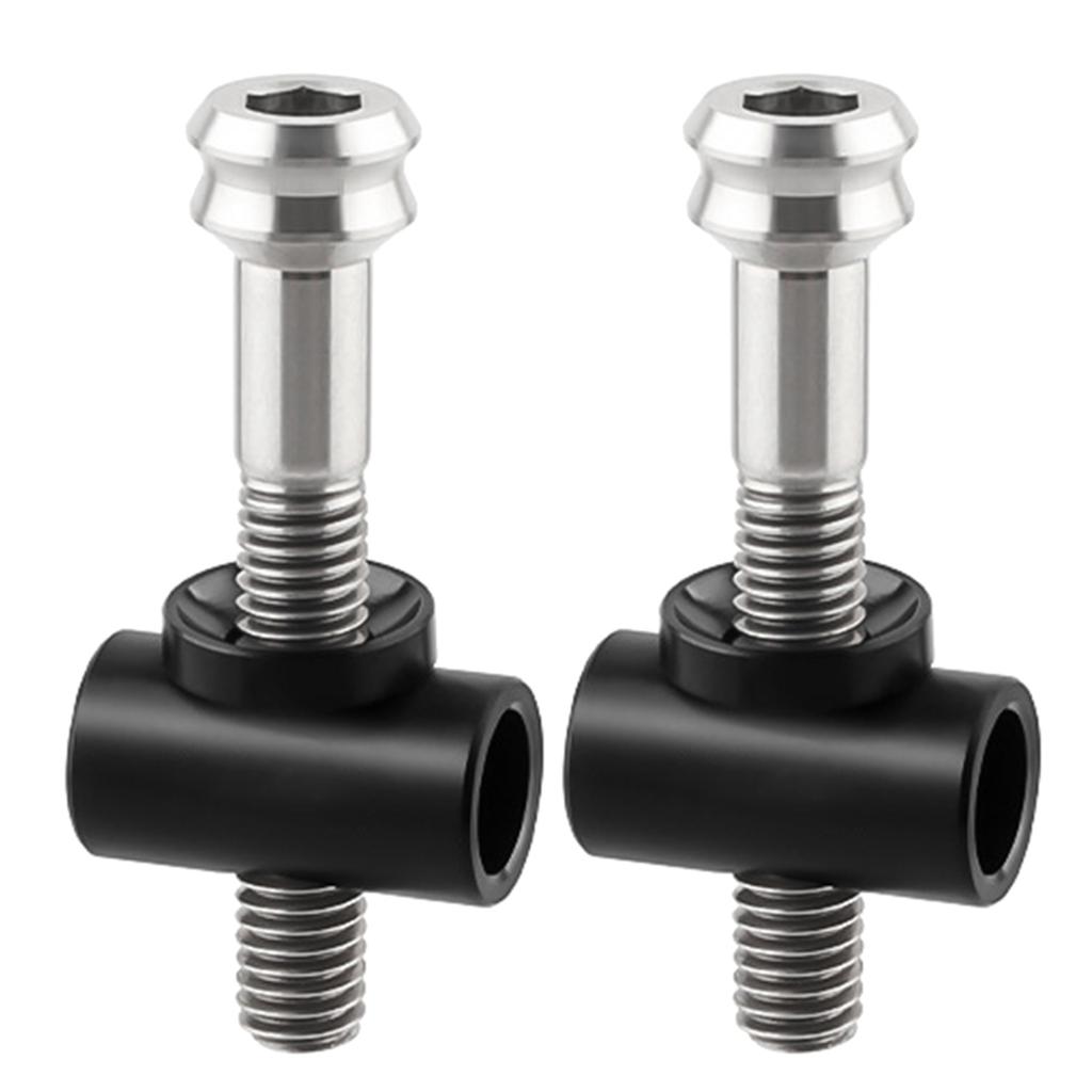Titanium Alloy Seatpost Screw 5x30/40mm Universals Seatpost Cycling Screws Bicycles Seatpost Clamp Tube Bolt Nut Washer