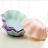 Lotus Leaf Edge Fruit Plate Plastic Candy Plate Living Room European Melon Seed Fruit Pot Snack Fruit Box Household Dried Fruit Plate