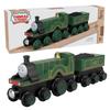 Mattel Thomas the Tank Engine Wooden Rail Series Emily Years Old and HBK13 (Thomas) [2 Up]