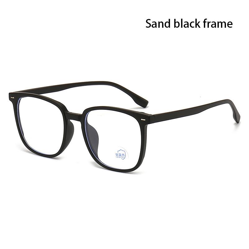 Photochromic Anti Blue Light Eyewear Men Women Vintage Blue Light Resistant Eyeglasses Square Glasses Frame Chameleon Spectacles