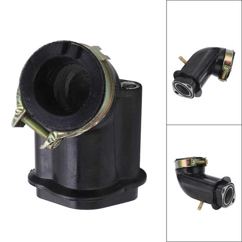 Carburetor Adapter 25mm/31mm Carburetor Intake Manifold Pipe Flexible for GY6 125cc150cc