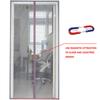 1 Set Summer Door Screen Net Anti Mosquito Insect Fly Bug Curtains Net Automatic Closing Door Screen Kitchen Curtains Magnet Net