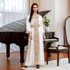 AB199 Summer Abaya: Middle Eastern Women's Party Robe and Evening Dress