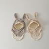 Unisex Baby Winter Hat & Scarf with Rabbit Ears - Windproof and Ear Protecting