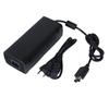 AC Adapter Charger Power Cable with EU Plug Power Cable for Xbox 360 Slim (Black)