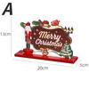 Wooden Christmas Ornaments Santa Desktop Decoration Christmas Decorations for Home Gifts New Year