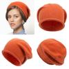 Autumn Winter Hats for Women Warm Big Head Circumference Cold Hat Knitted Wool Pullover Hats