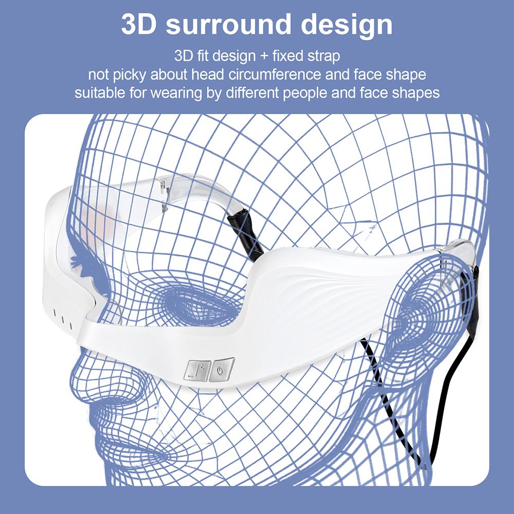 Electric Eye Massager Under-Eye Glasses Massager Eye Fatigue Relief Massager Red Light Relieves Eye Fatigue Eyes Massage Glasses