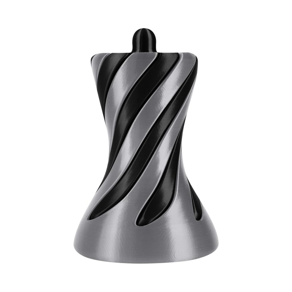 3d Printed Decompression Toy Spinning Spiral Penetrating Sculpture For Stress And Anxiety Relief