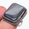Iron Tiger Eye Gemstone 925 Sterling Silver Jewelry Ring Size 9.5