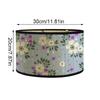 1PC Bohemian Table Lamp Shade Handmade Floral Print Lampshade Ethnic Style Ceiling Light Fixture 30x30x20cm