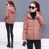Autumn and Winter Fashionable Enlarged Hooded Jacket Loose Thin Cotton Jacket