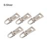 5pcs Bag Suitcase Zipper Repair Kit Detachable Zipper Pull Zipper Slider Metal Zip Metal Zipper Head
