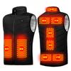 Heated Vest Men Women Usb Heated Jacket Heating Thermal Clothing Hunting Winter Fashion Heat Jacket