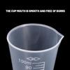Transparent Plastic Corrugated Cup 25/50/100/250/500ml Measuring Jugs Seasoning Measuring Cup