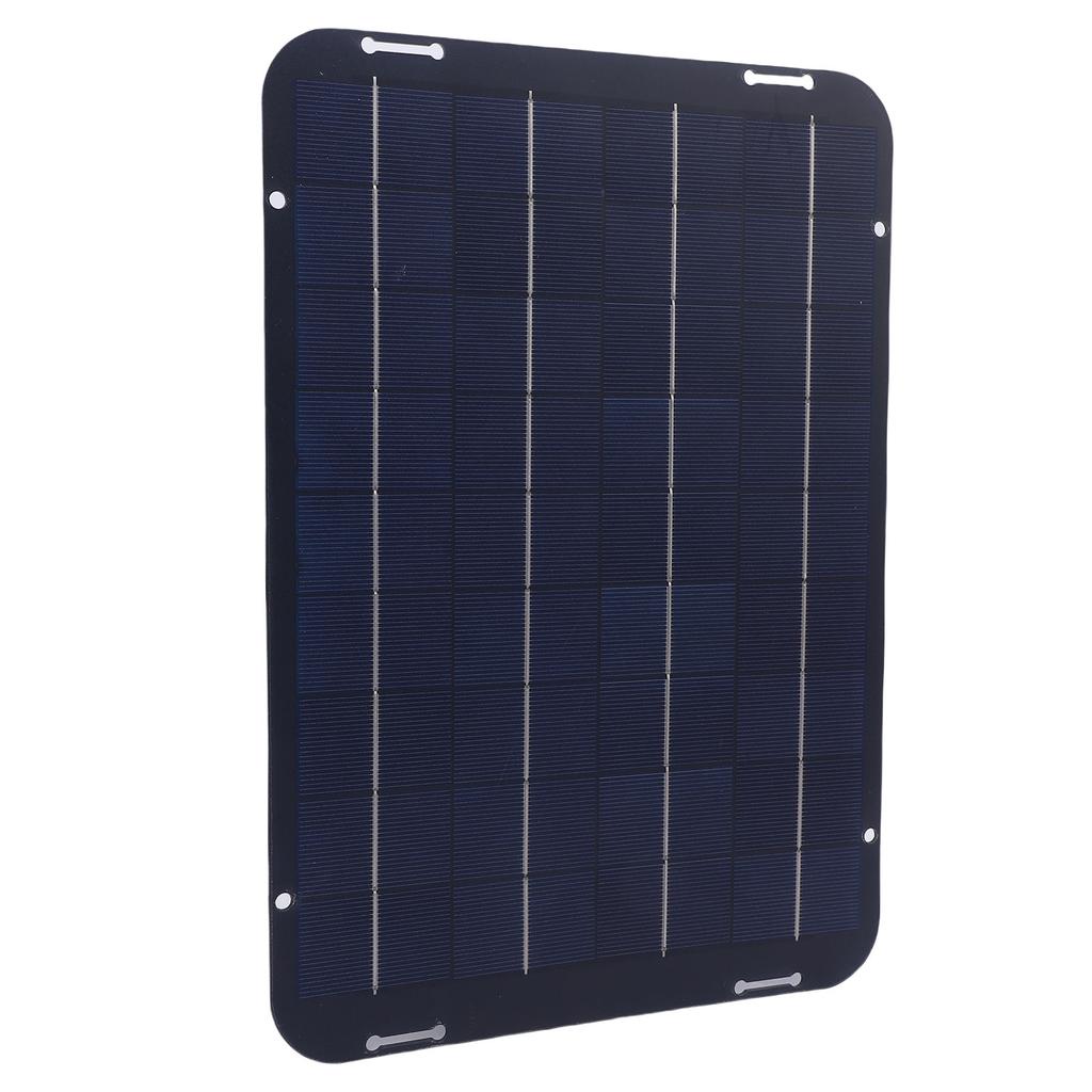 18V 12W Solar Panel Kit Polycrystalline Silicon Photovoltaic Panel Battery Charger for Car