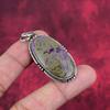 Purpurite Jewelry, 925 Solid Sterling Silver Pendant Handmade Gemstone Jewelry, Gifts For Wife Brand New Pendant