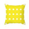 45x45cm Fashion Yellow Geometric Printing Pillowcase Sofa Hotel Office Seat Lumbar Cushion  Cover Home Decoration