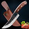 High Hardness Kitchen Knife Forged Stainless Steel Boning Knife A Sharp Slicing Knife for Slaughtering Meat