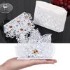 Dispenser Hollow Floral Vertical Paper Towel Holder Napkin Clip Napkin Holder Metal Napkin Holder