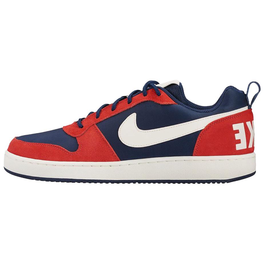 New Nike Court Borough Slip Resistant Abrasion Resistant Low Top Skateboard Shoes Men's Red Blue 844881-401