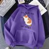 No Talk Me Cute Angry Cat Print Women Hoody Hip Hop Soft Hoodies Casual Pullovers Oversize Woman Streetwear