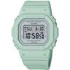 Women's Baby-G BGD-565SC-3JF [BABY-G Flower Color Model] Square Watch Green Resin Digital