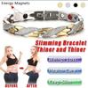 New Magnetic Therapy Slimming Bracelet Energy Bracelet Twisted Dragon Magnets Jewelry Health Care