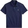 Polo Cotton Short Sleeve Solid Sport Polo Shirt Men Tops Nautical-Blue MNPOKNI1N823408-410