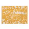 Senko My Neighbor Totoro Dondon Cat Bus Bath Mat 40 X 60 Cm Gift Box with Obi Yellow Character Cute 59014 Approx.
