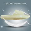 Summer Beach Solid Color Men&Women's Slippers Casual Lightweight EVA Anti-slip Slides Durable Cushioning Soft Shower Shoes for Swimming