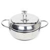 Deep Frying Pan, Japanese Style Deep Fryer With Temperature Gauge, Lid And Oil Drip Rack, 304 Stainless Steel Fryer For Delicacy