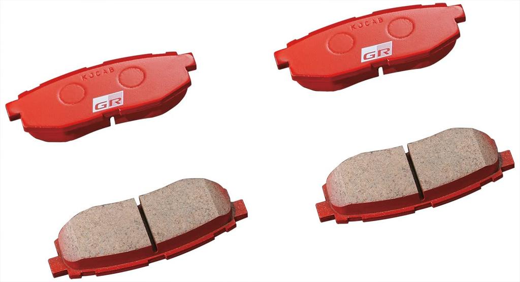 TRD GR Brake Pad Rear for Toyota GR86 [ZN8] MT Vehicles with GR Monoblock Brake Kit MS226-18007