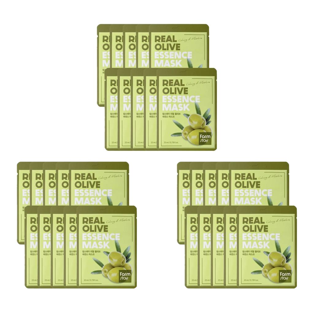 FARM STAY Real Olive Essence Mask 23ml (3 Options)