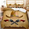 Western Cowboy Bedding Set,Duvet Cover Comforter Bed Set Quilt Cover Pillowcase,King Queen Twin Size Boys Girls Adultse