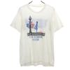 80s Vintage Marathon Short Sleeve T-shirt White Single Stitch Men's Used