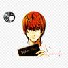 Light Yagami Death Note Light Yagami Iron On Patches For Clothing Patches On Clothes DIY Tshirts Heat Transfers Stickers
