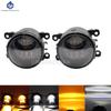 1Pair Car Front Foglight Fog Lamp Daytime Running Lights For Ford Focus Fiesta Explorer Transit Mondeo Edge  LED Fog Lights H11