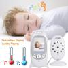 VB601 EU Plug Baby Monitor 2 Inch Electronic Babysitter Radio Video Nanny Camera Night Vision Temperature MonitoringAA